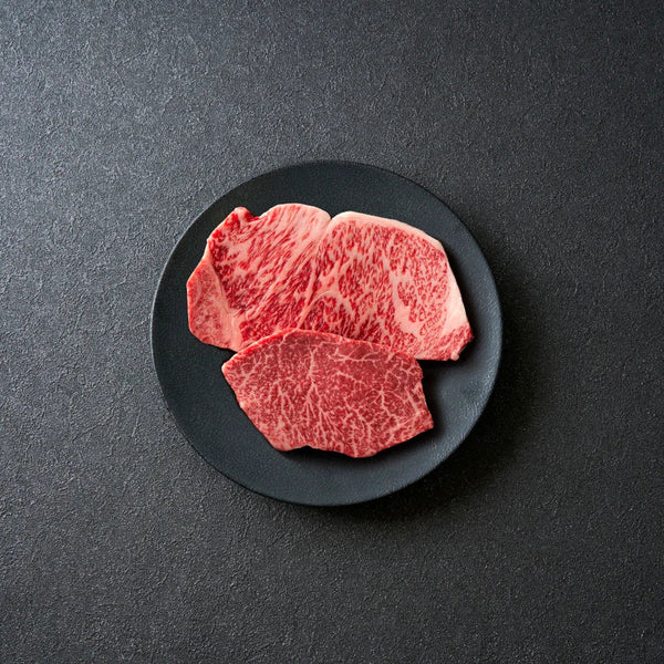 【特選黒毛和牛】ステーキ用 サーロイン&特上赤身 極上select