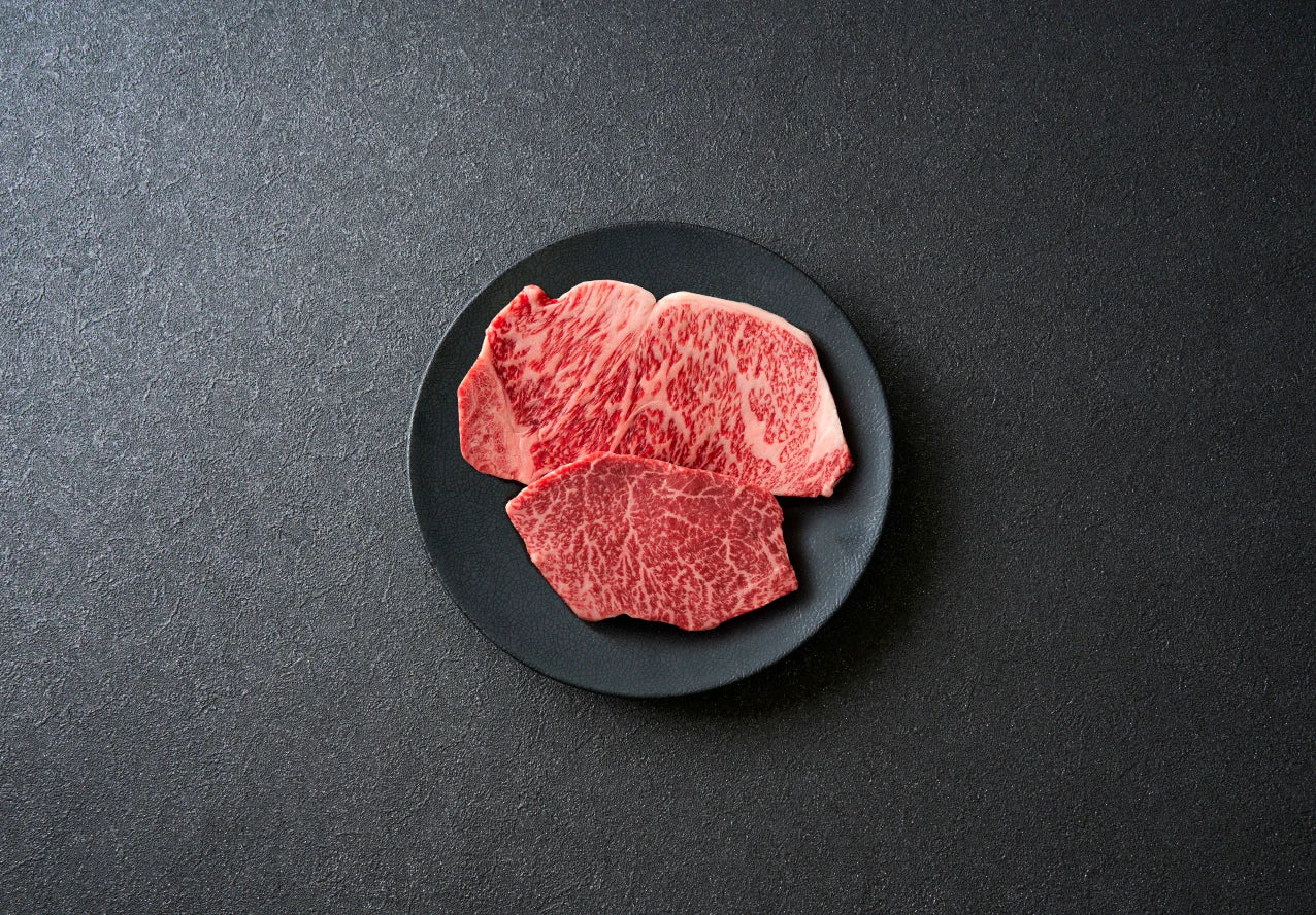 【特選黒毛和牛】ステーキ用 サーロイン&特上赤身 極上select